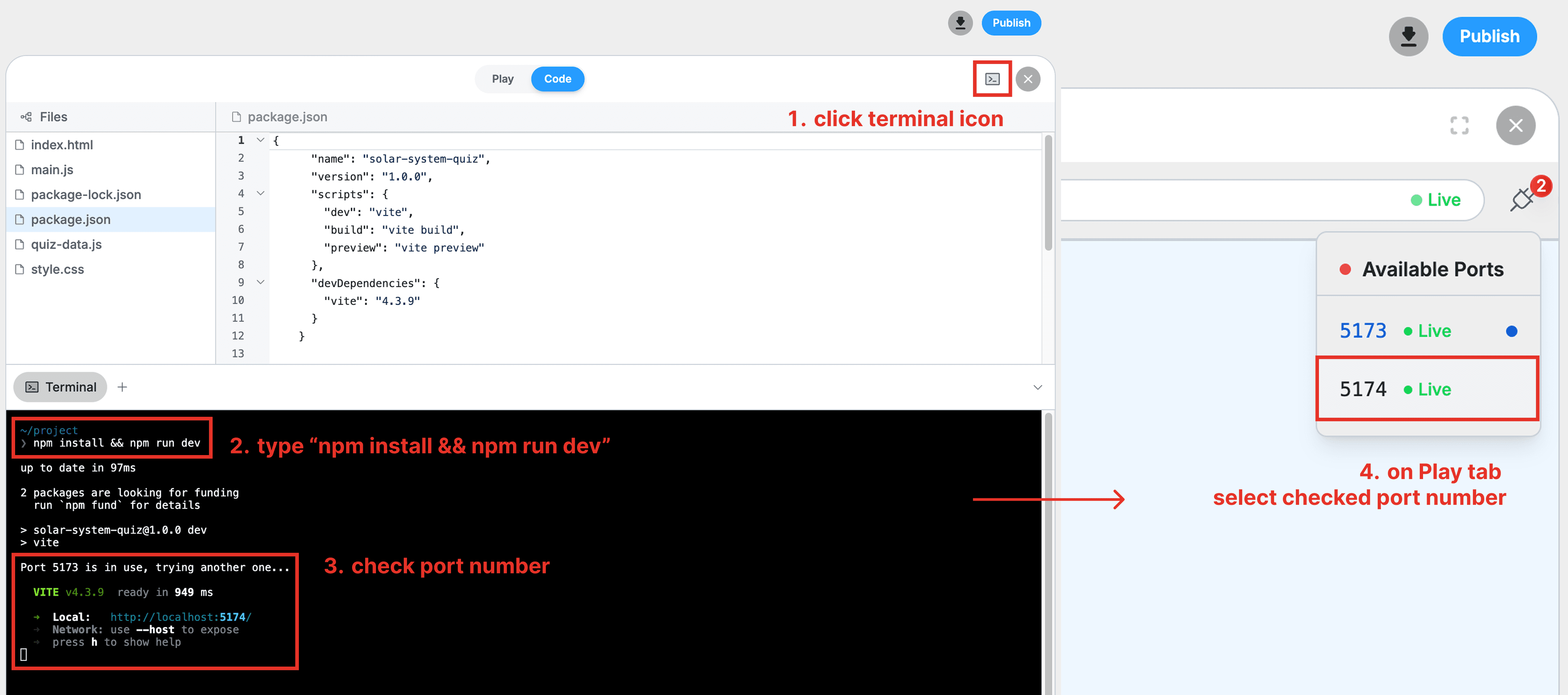 업데이트가 되지 않음